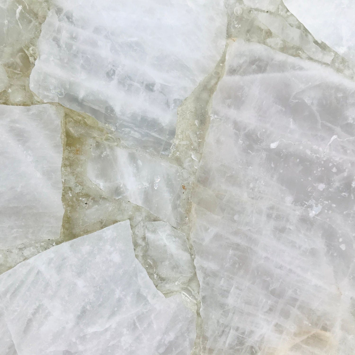 Rose Quartz Agate Organic Edge Side/Coffee Table-3