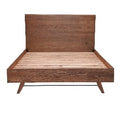 Odin Solid Oak Queen Bed