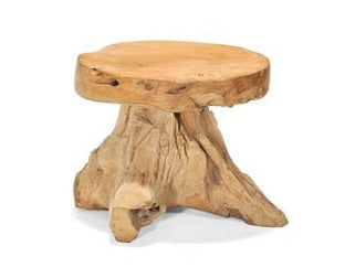 Teak Corner Table