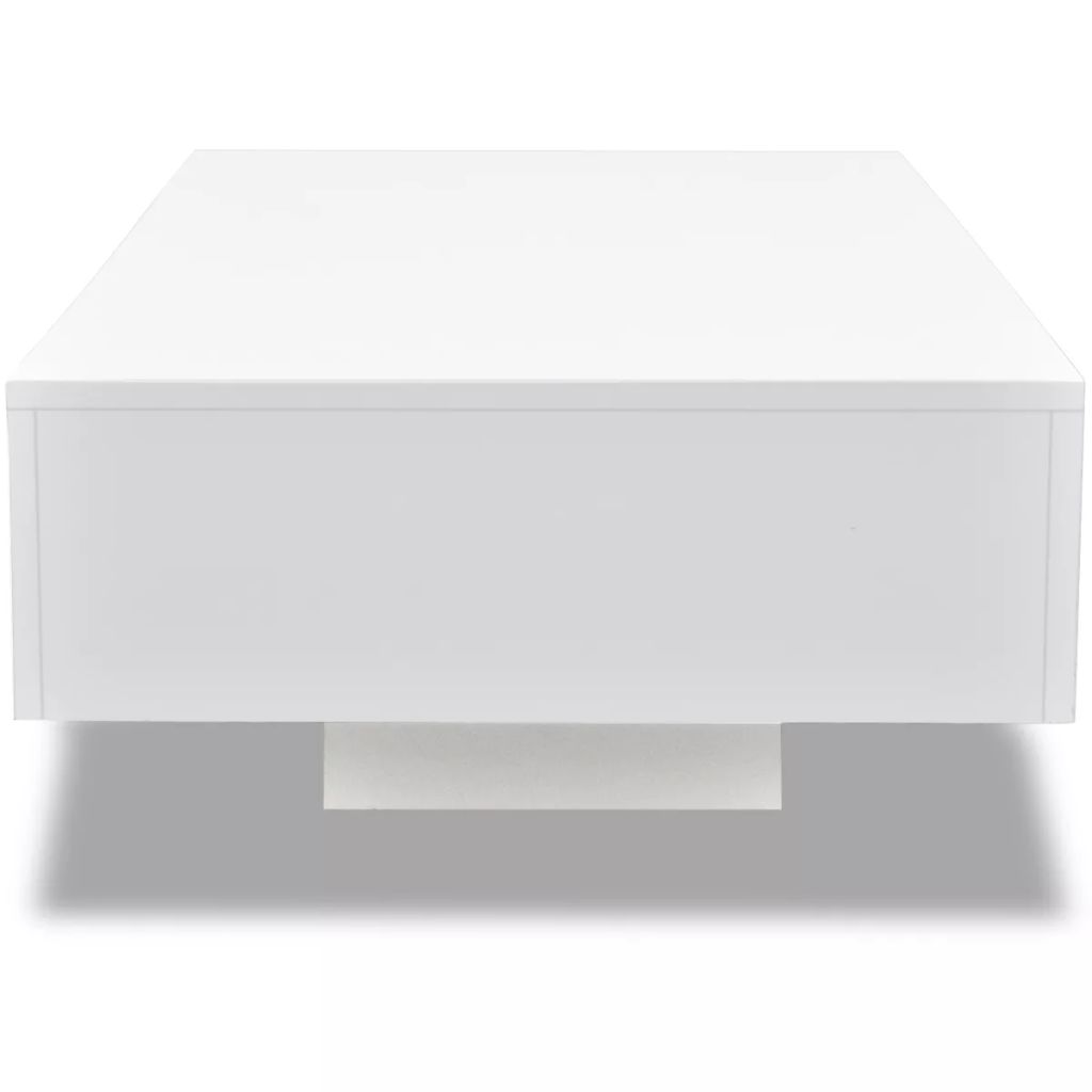 NNEVL Coffee Table High Gloss White-3