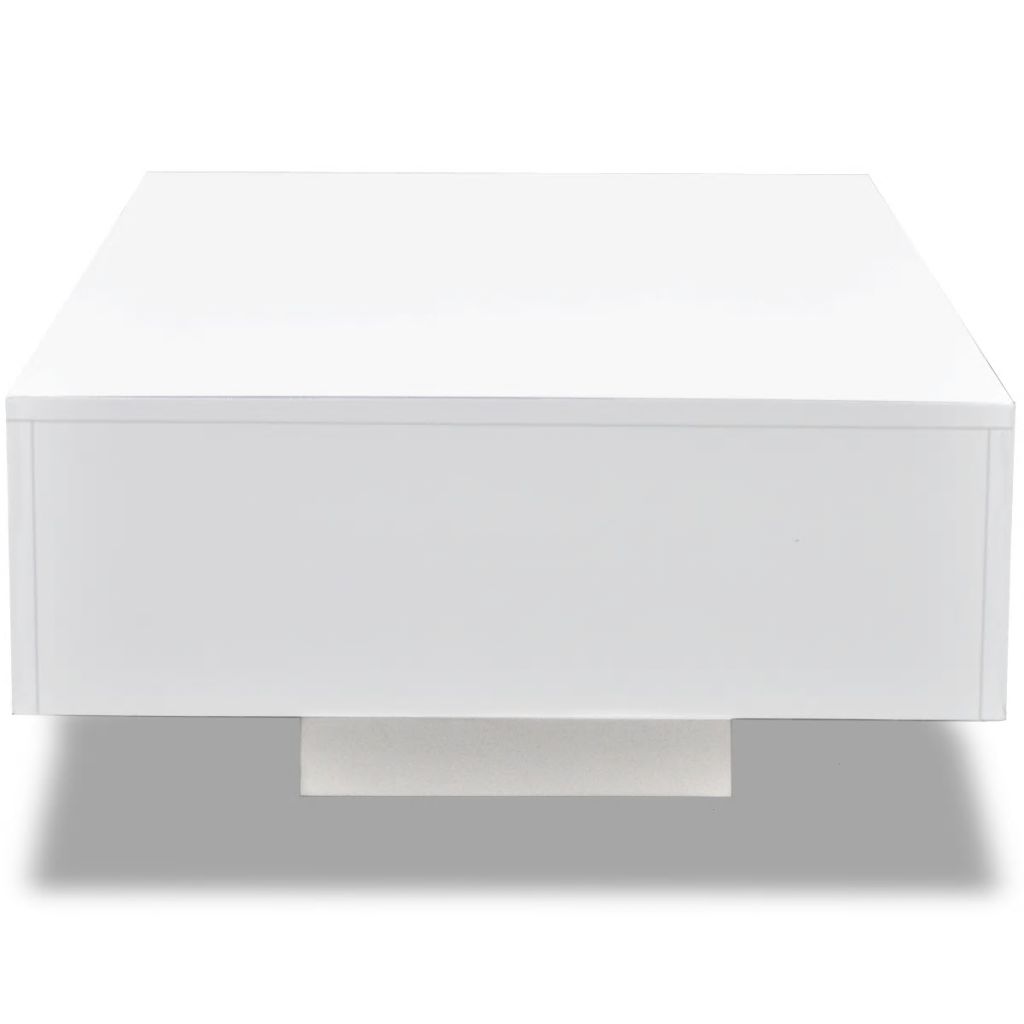 NNEVL Coffee Table High Gloss White-3