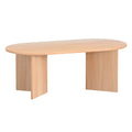 NNEDSZ Coffee Table Oval 110CM Pine Alva-0
