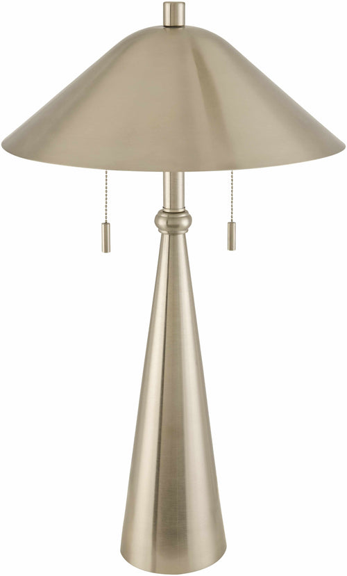 Tan Traditional Table Lamp for bedside or console tables-1