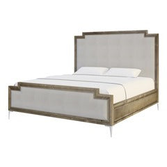 Chloe Upholstered King Bed Footboard