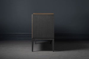 Glamour Grey Wood & Shagreen Sideboard