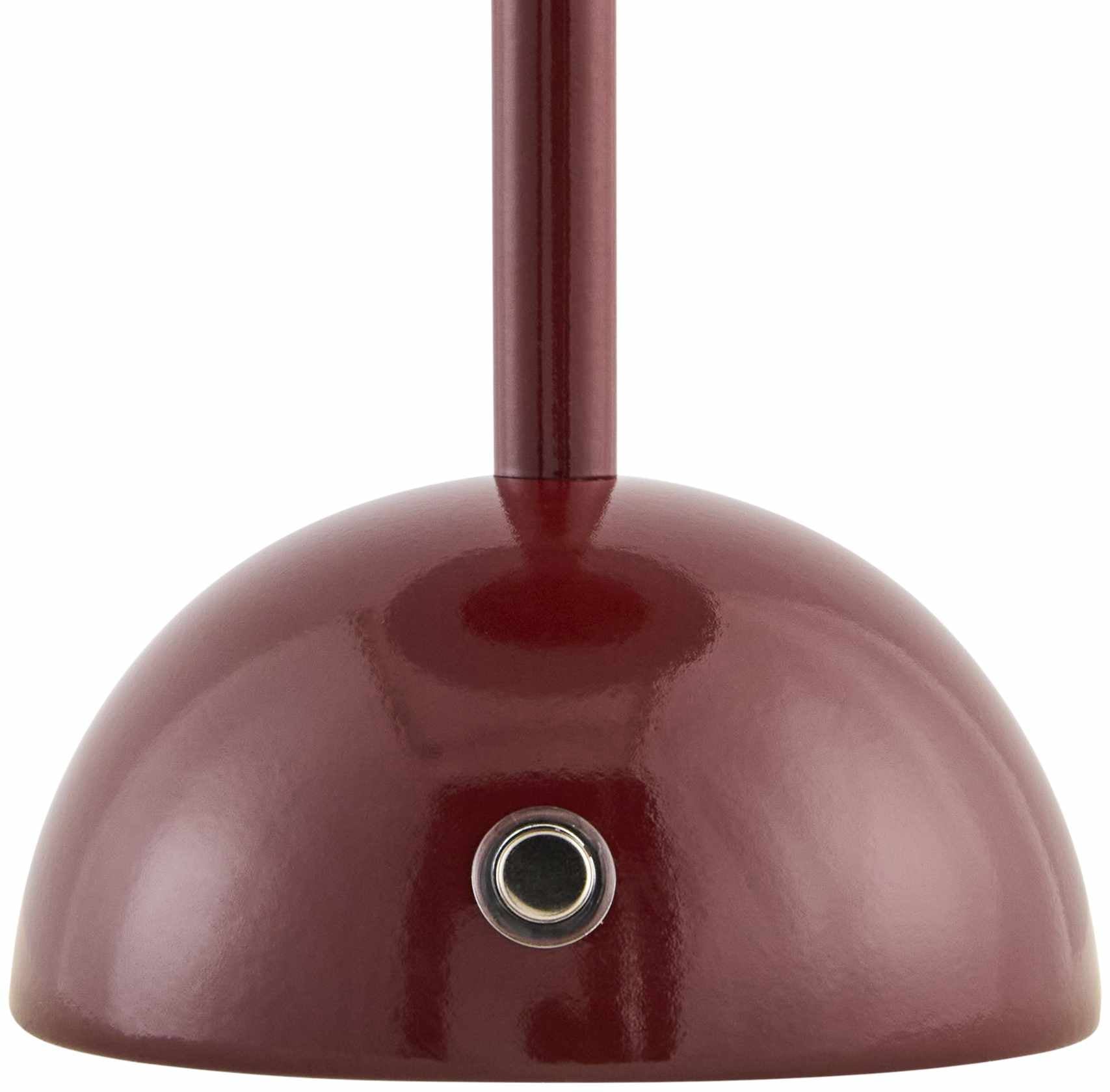 Peralillo Dark Red Table Lamp-4