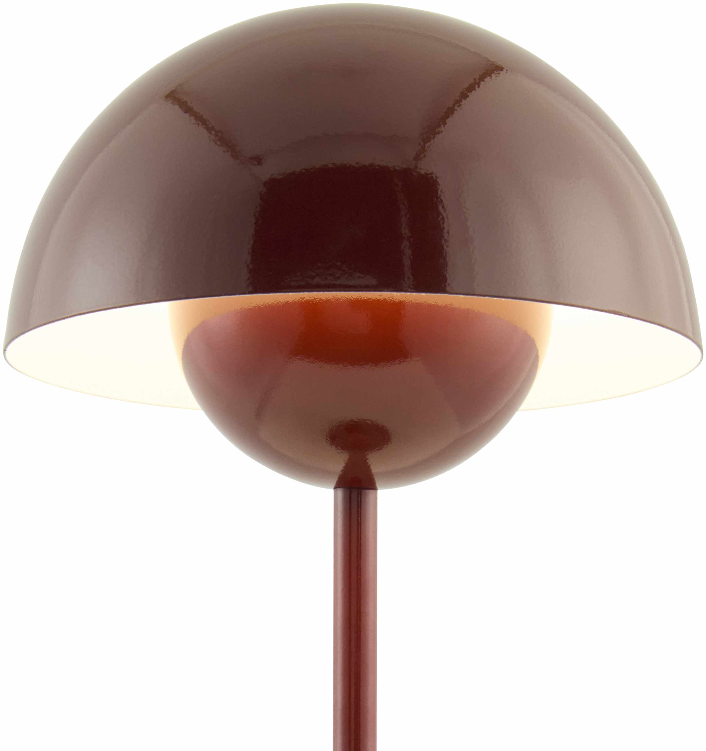 Peralillo Dark Red Table Lamp-1