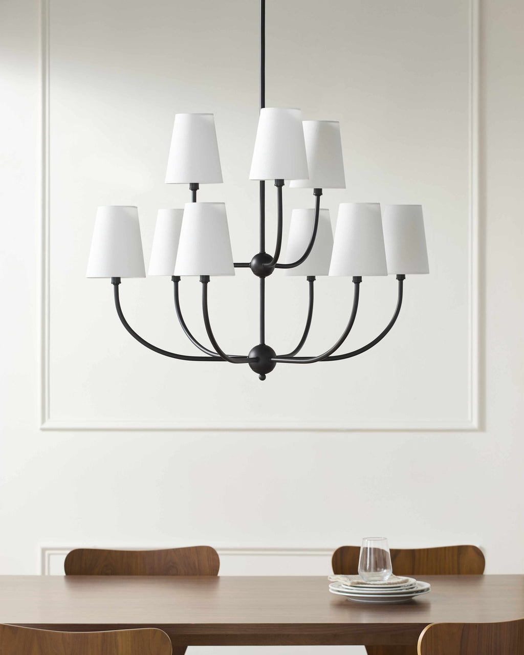 Wevoo Black Chandelier-0