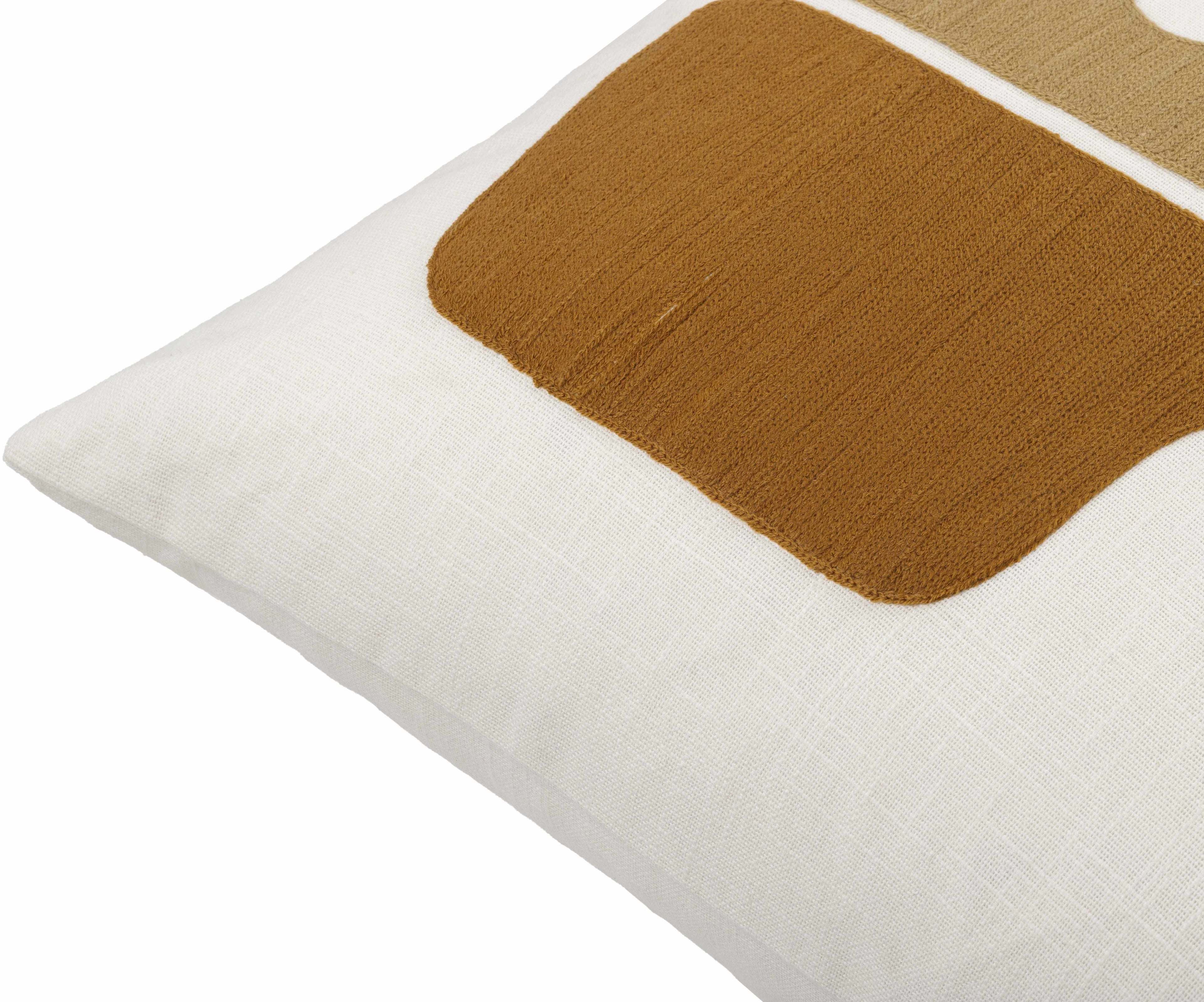 Althea White Throw Pillow