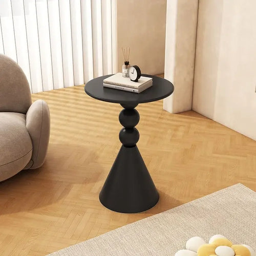 Black Style Iron Art Side Table-1