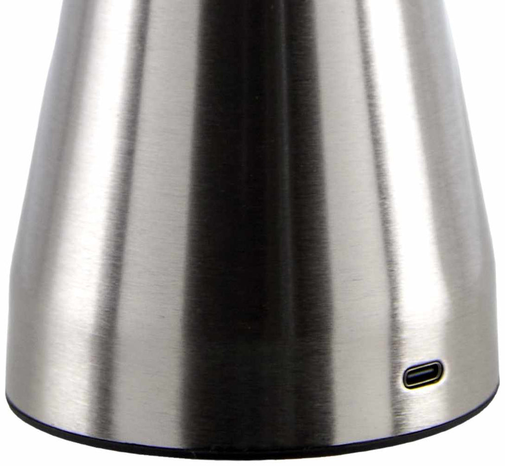 Takhatgarh Metallic - Nickel Table Lamp-1