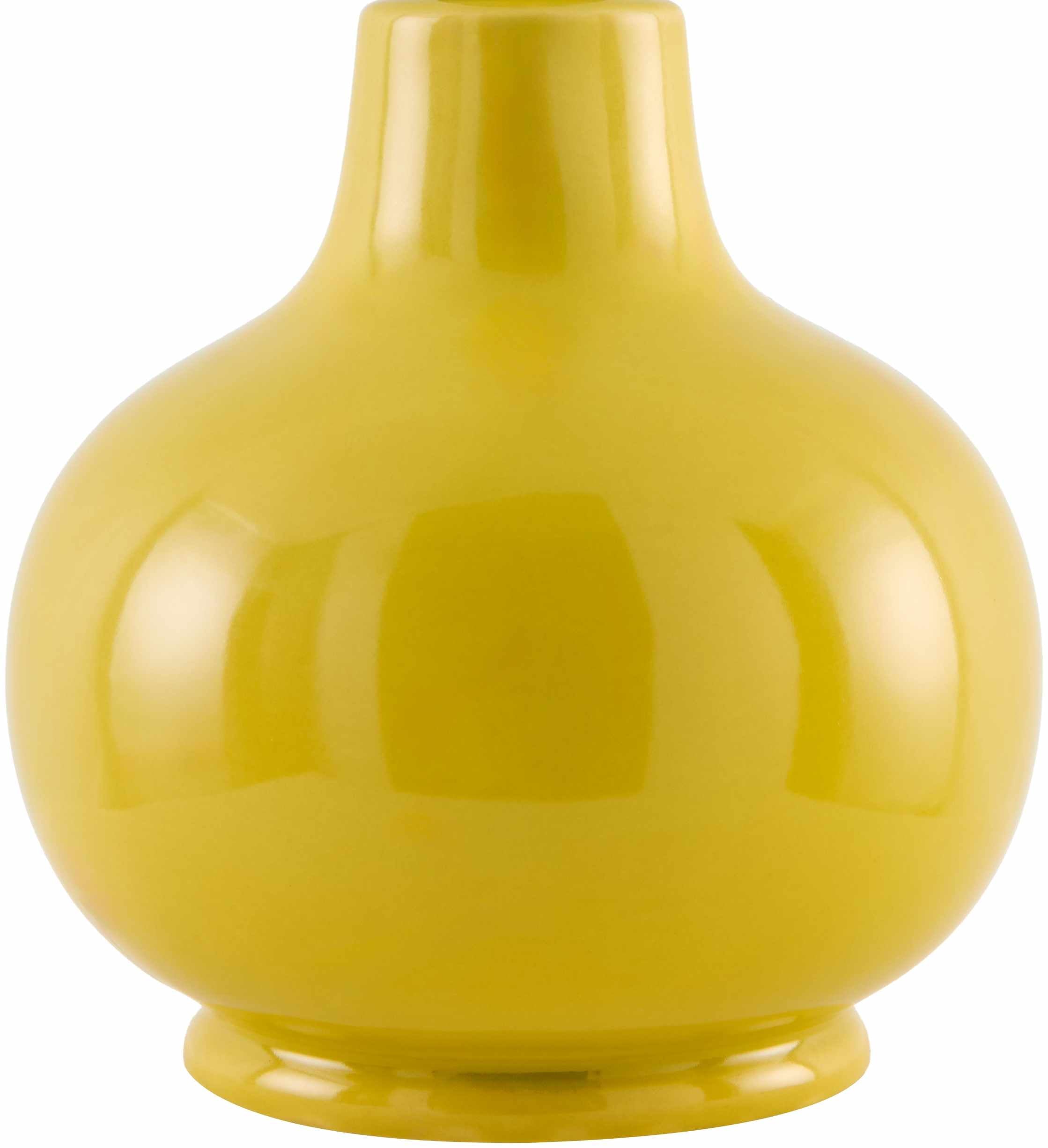 Navale Yellow Ceramic Table Lamp-2