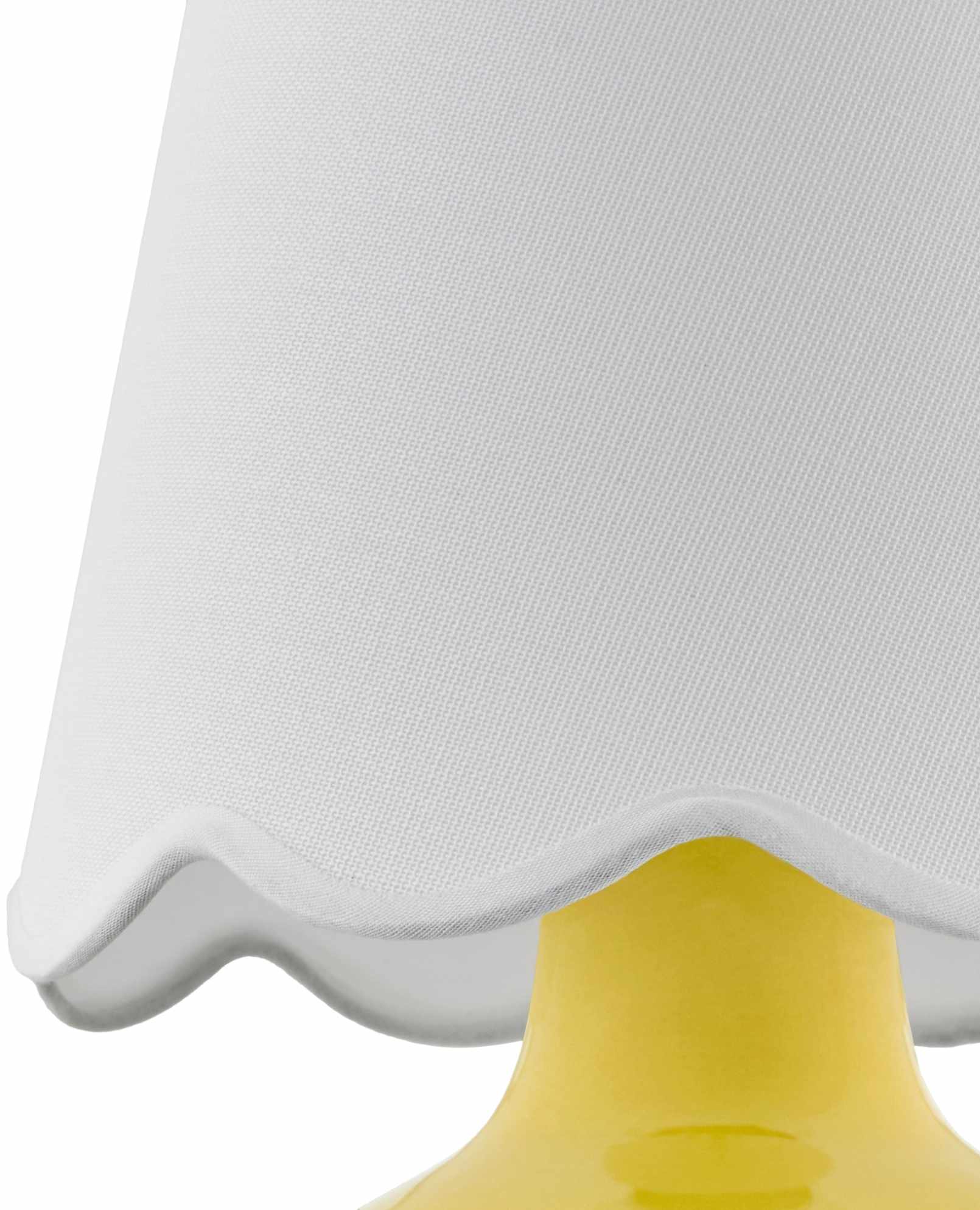 Navale Yellow Ceramic Table Lamp-3