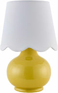 Navale Yellow Ceramic Table Lamp-1