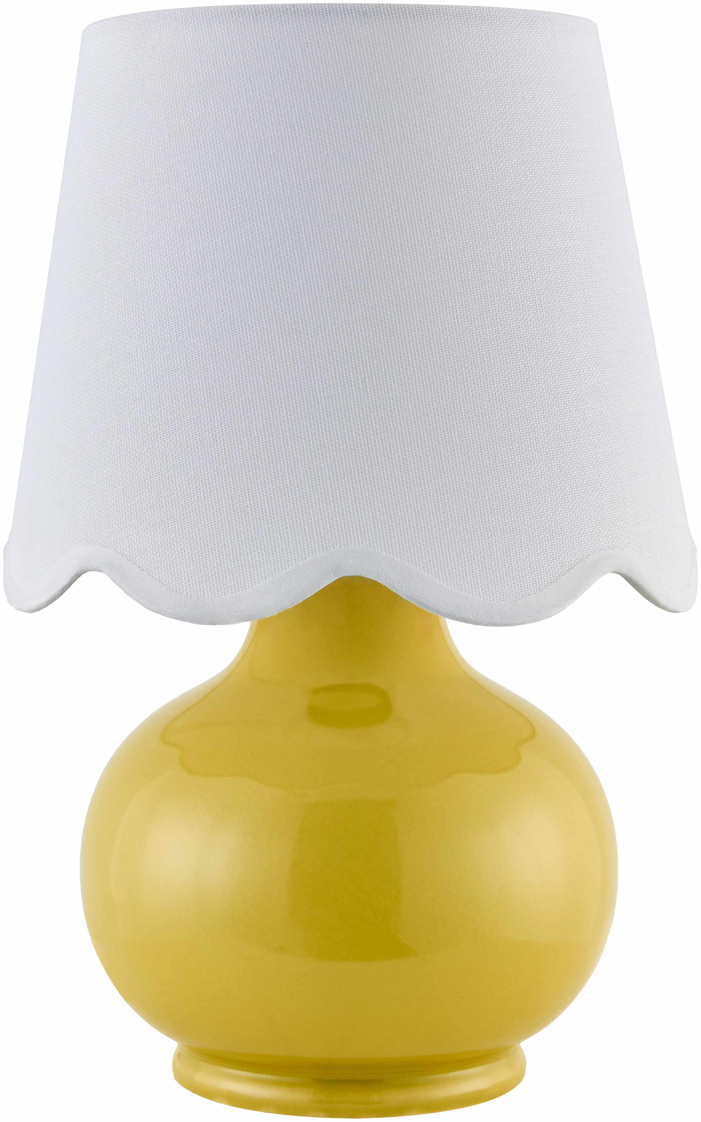 Navale Yellow Ceramic Table Lamp-1