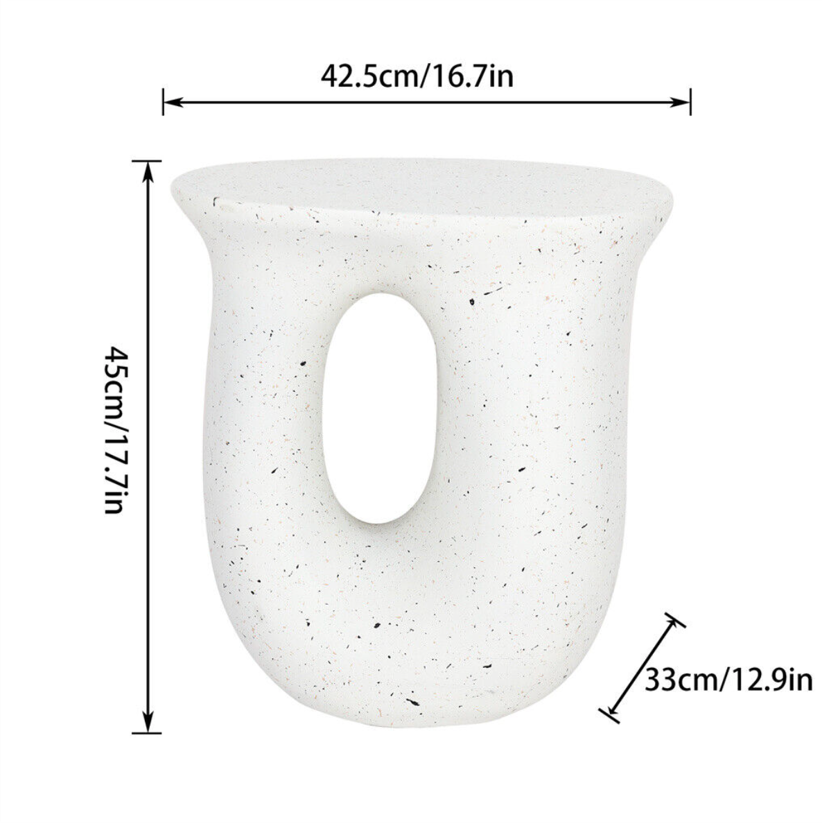 NNEDSZ Interior Ave - Cosmo Terrazzo Accent Side Table-3