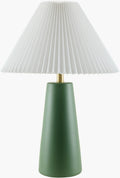 Forest Green Traditional Table Lamp for bedside or console tables-0
